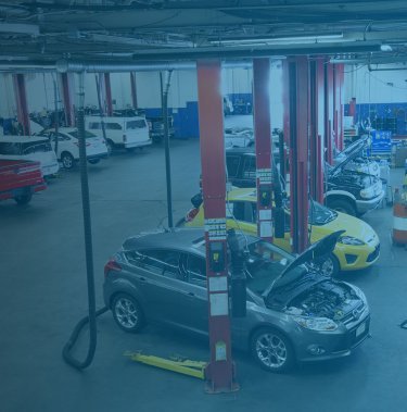 Automotive Workshop Fixing Cars