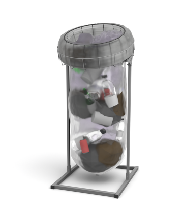 Full infinity waste bag