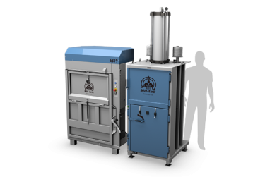 two small balers