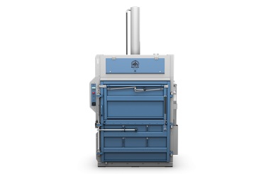 one recycling baler on white background
