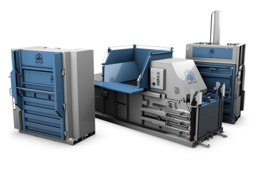 Hydraulic-cardboard-balers