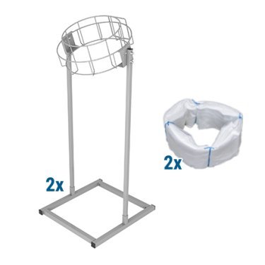 Infinity floor stand round and waste bags