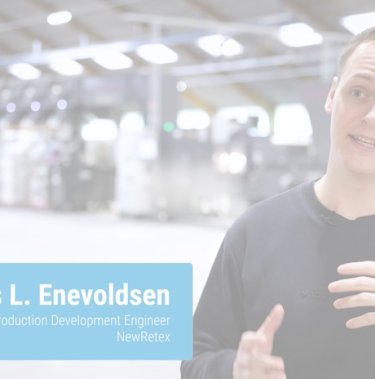 Video of a textile company CEO talking about their Mil-Tek baler