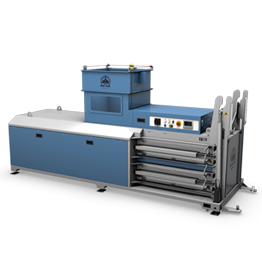horizontal baler for cardboard and plastic