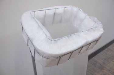 Infinity Platic bags and stand